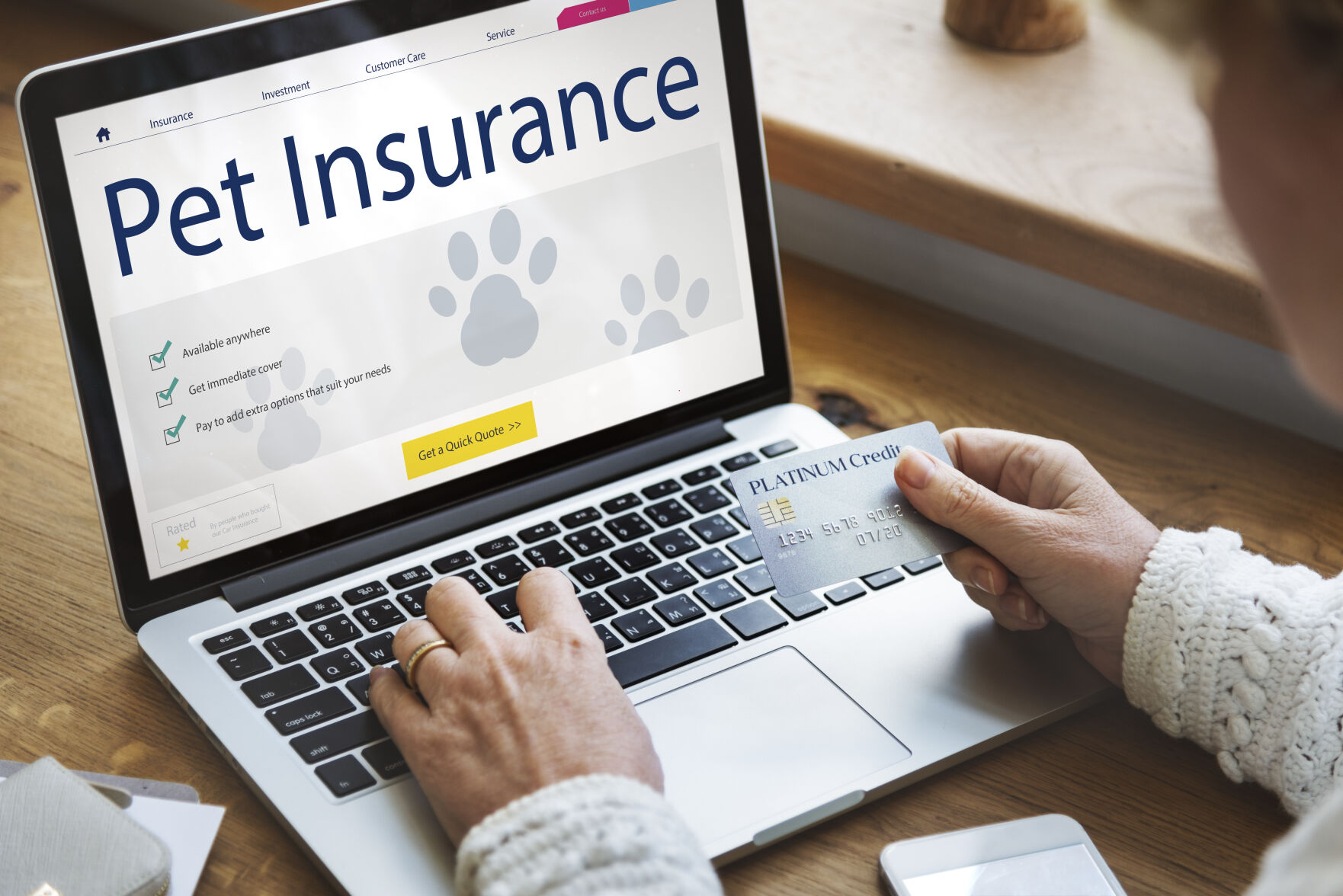 PAWS AND PAGES: Peace of mind pet insurance